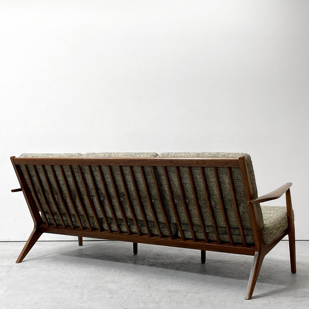 アクメファニチャー ACME Furniture デルマー ソファ 3シーター DELMAR SOFA 3-Seater 3Pソファ ファブリック張り 別注仕様 グレー系カラー ●