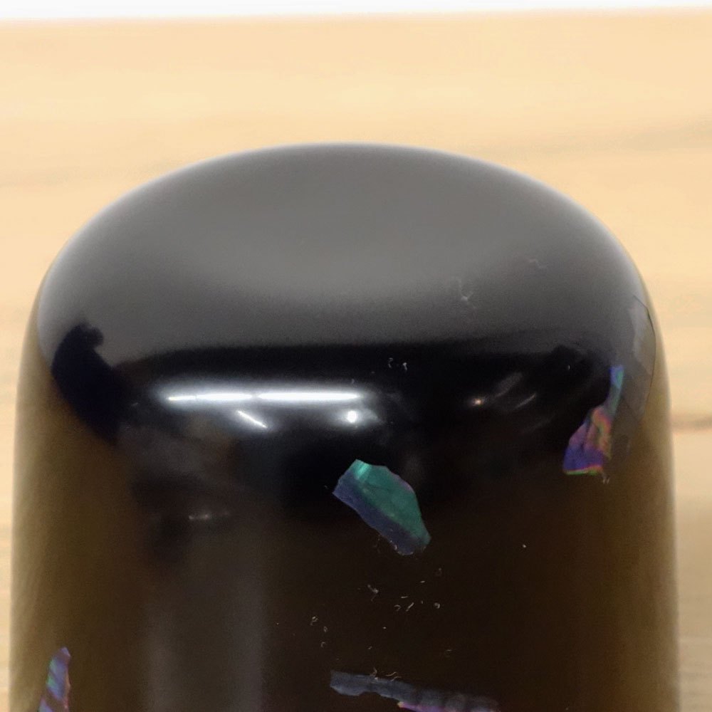 ミナペルホネン mina perhonen × 角萬漆器 × D&DEPARTMEN OKINAWA 螺鈿 フリーカップ 皆川明 A ◎