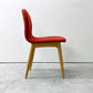 イデー IDEE コショネチェア COCHONNET CHAIR ダイニングチェア オーク材 ナチュラル ファブリック レッド系 モダン 現状品 ●