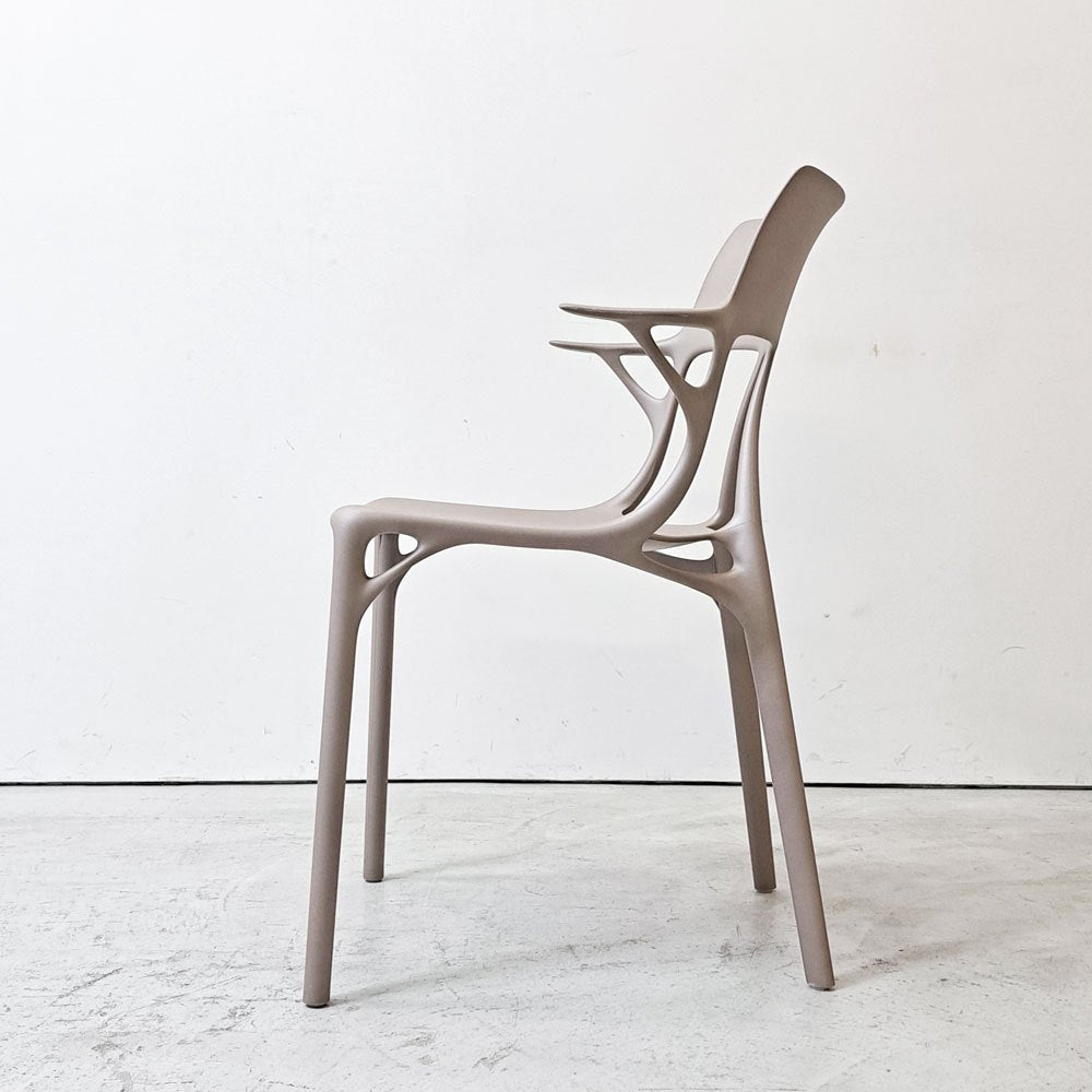 カルテル Kartell エーアイ A.I. チェア ダイニングチェア サイドチェア グレイ ポリプロピレン フィリップ・スタルク イタリアモダン ●