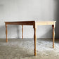 ハナレ木 HANALEGI フィールドテーブル Field table ダイニングテーブル オニグルミ材 W150cm ドロワー 挽き物脚 クラフトファニチャー ■