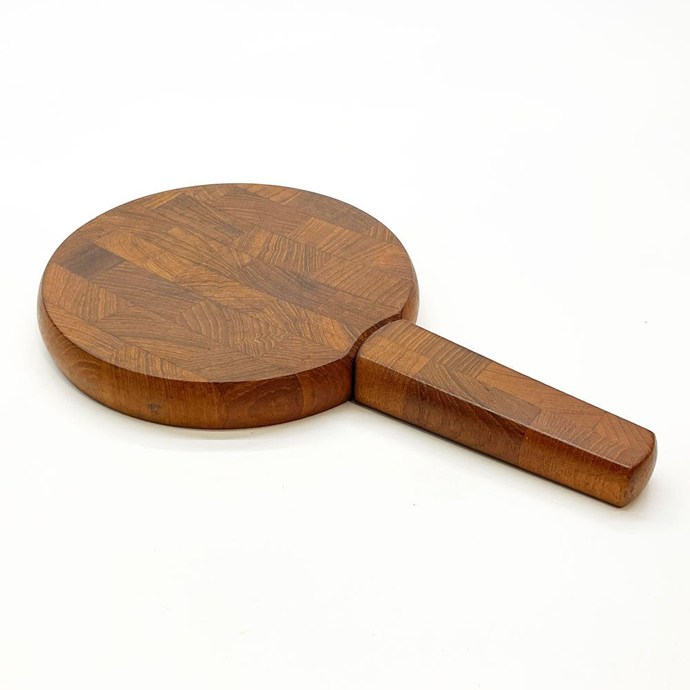 ダンスク DANSK カッティングボード＆ナイフ Lサイズ チーク材 無垢集成材 イェンス・クイストゴー Jens.H.Quistgaard JHQ 北欧デザイン ビンテージ ★