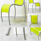 カルテル Kartell FPE chair スタッキングチェア ダイニングチェア アルミ ポリプロピレン グリーン ロンアラッド イタリアモダン 廃番 A ●