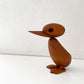 アーキテクトメイド Architectmade ダック Duck チーク無垢材 オブジェ H18cm ハンス・ボーリン Hans Bolling 定価￥26,950- ◎