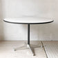 ハーマンミラー Herman Miller コントラクトテーブル Contract table ラウンド ホワイト Φ106cm C&R イームズ ミッドセンチュリー ★