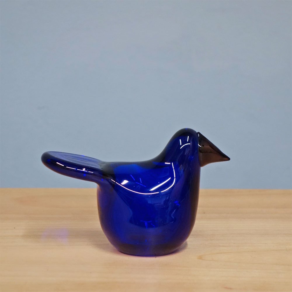 イッタラ iittala  バーズバイトイッカ Birds by Toikka シエッポ Sieppo コバルト × ブラウン 2015年 131/1000 イッタラバード オイバ・トイッカ SCOPE別注 ◎