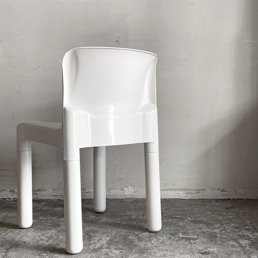 カルテル Kartell バルトリチェア 4875 Chair ダイニングチェア サイドチェア ポリプロピレン製 ホワイト カルロ・バルトリ Carlo Bartoli イタリア ビンテージ ■