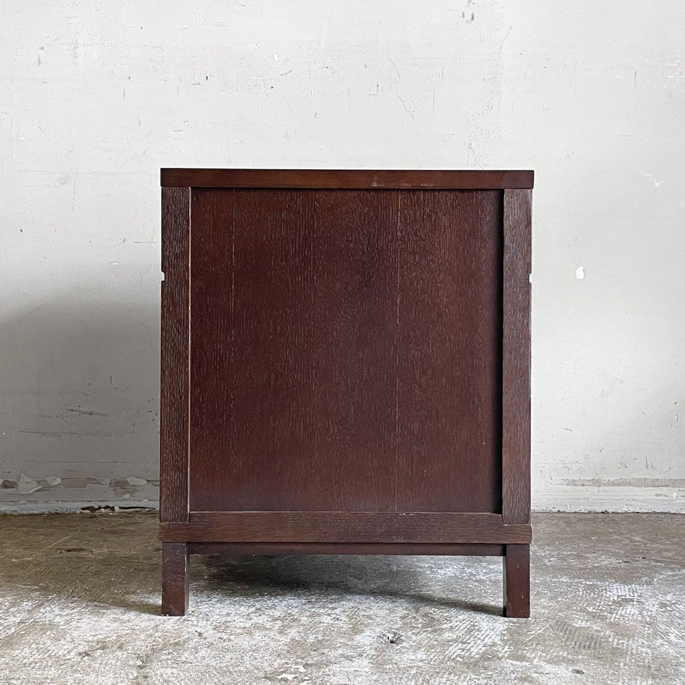 エーフラット a.flat サイドテーブル Side table v01 ナイトキャビネット サイドキャビネット アッシュ材 ブラウン H48cm 定価￥28,050- ■
