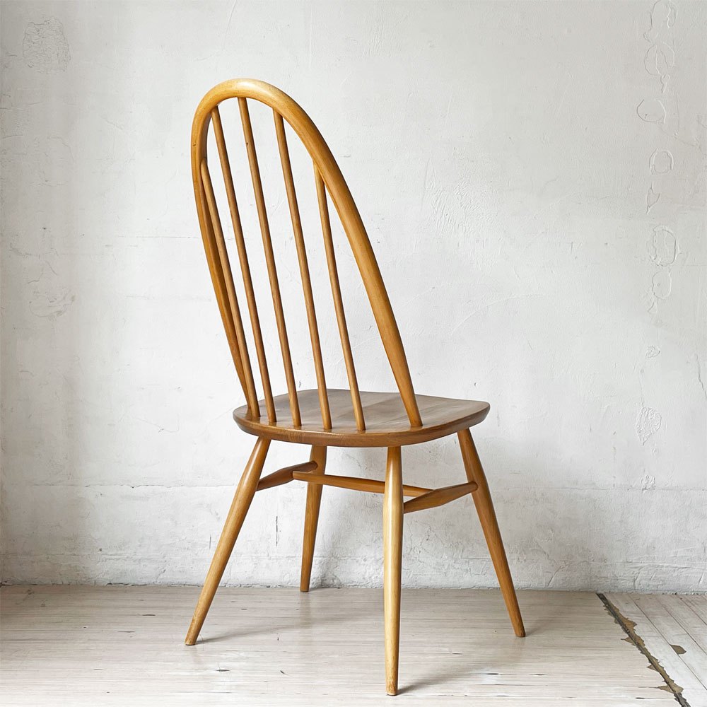 アーコール Ercol クエーカー チェア ダイニングチェア ビンテージ エルム×ビーチ材 英国家具 ★