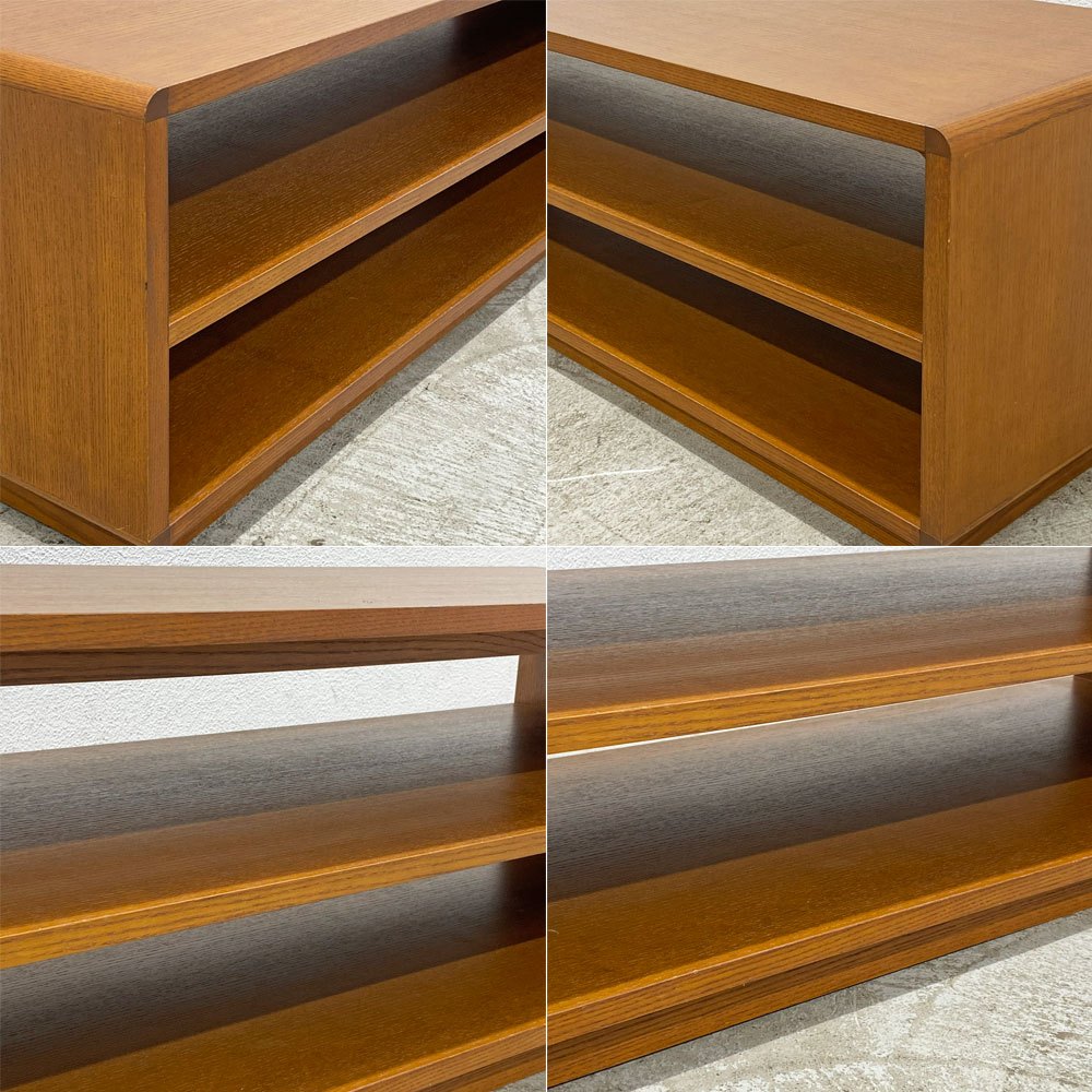 イデー IDEE マルー TV キャビネット MALUH TV CABINET AVボード オープンタイプ アントンブラウン アッシュ材 W140cm ◎