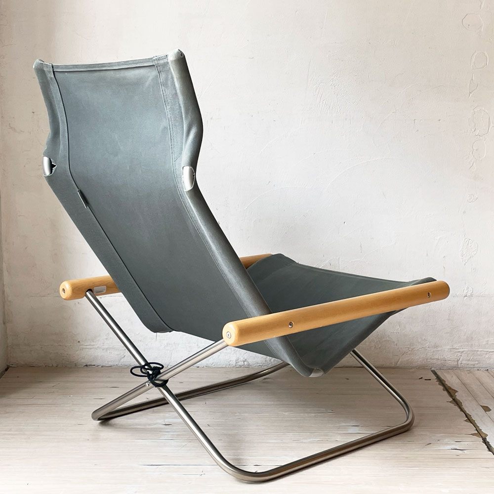 ニーチェア エックス Ny chair X フォールディングチェア グレー 折畳チェア 新居 猛 MoMA ★