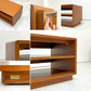 イデー IDEE マルー TV キャビネット MALUH TV CABINET AVボード アジャスター オープンタイプ アントンブラウン アッシュ材 W140cm ●