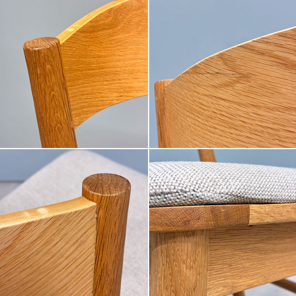 ウニコ unico ソルク SOLK ダイニングチェア オーク材 カバーリング ナチュラル 北欧スタイル 定価￥25,300- A ◎