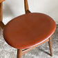 カールハンセン＆サン Carl Hansen & Son CH33P オーク材 レザーシート 本革 ダイニングチェア ハンス・J・ウェグナー 定価￥156,200- B ■