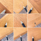 日進木工 NISSIN カーヴ ホワイトウッドシリーズ CARVE WHITE WOOD ダイニングテーブル オーク x ブラックウォールナット 無垢材 W180cm ウレタン塗装 ナチュラルモダン 飛騨家具 ◇