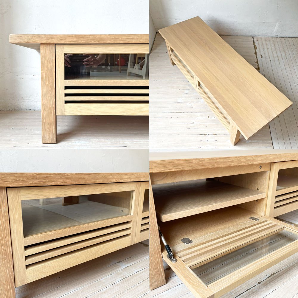 アクタス ACTUS スローハウス SLOW HOUSE ピエニ PIENI TVボード オーク材 W130cm ★