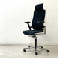 ウィルクハーン Wilkhahn オン ON.シリーズ オフィスチェア ハイバック ヘッドレスト付 XWH-17573HK3599 ファイバーフレックス アルミつや消し ●