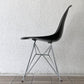 ハーマンミラー Herman Miller サイドシェルチェア 現行FRP製 ブラック エッフェルベース ジンク C&R イームズ ミッドセンチュリー ◇