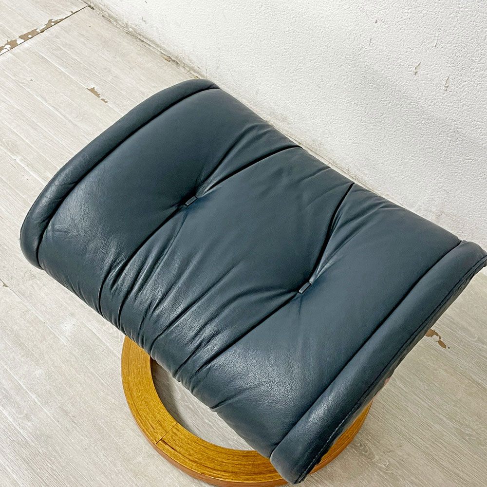 エコーネス EKORNES ストレスレスチェア stressless プリンス Prince コンチェルト Concerto オットマン 本革 ノルウェー 北欧家具 廃番 ●