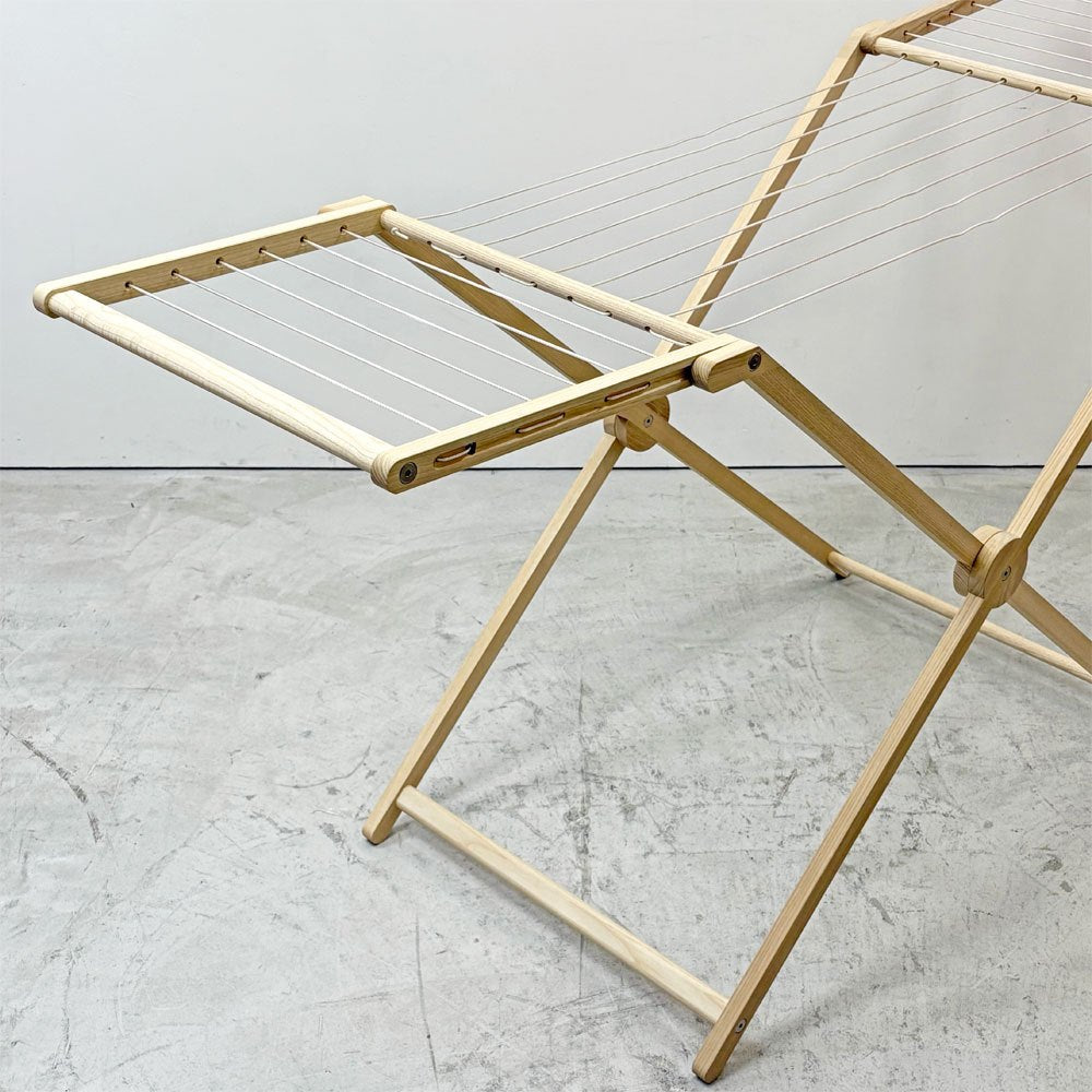 サイド バイ サイド SIDE BY SIDE ママ MAMA クローズドライヤー CLOTHES DRYER アッシュ無垢材 折り畳み ランドリーラック 洗濯物干し ドイツ ●