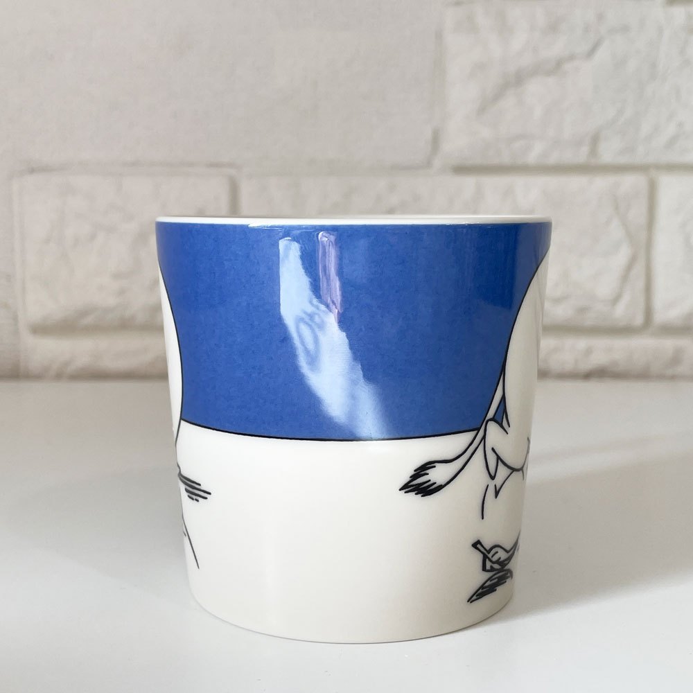 アラビア ARABIA ムーミンマグ ムーミントロールオンアイス 1999-2012 廃番 箱付き フィンランド 北欧食器 ◎