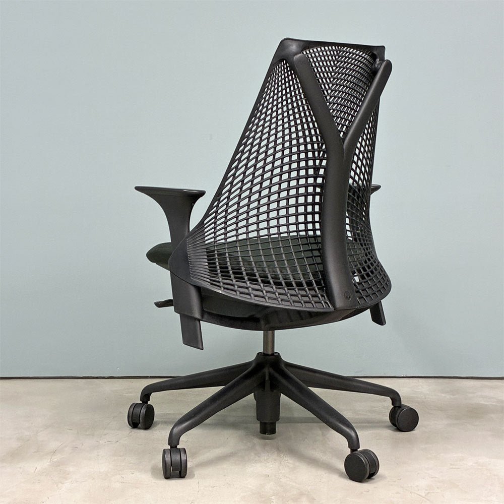 ハーマンミラー Herman Miller セイルチェア SAYL Chair デスクチェア 旧モデル イヴ・ベアール ブラック 2013年製 モダンデザイン ◎