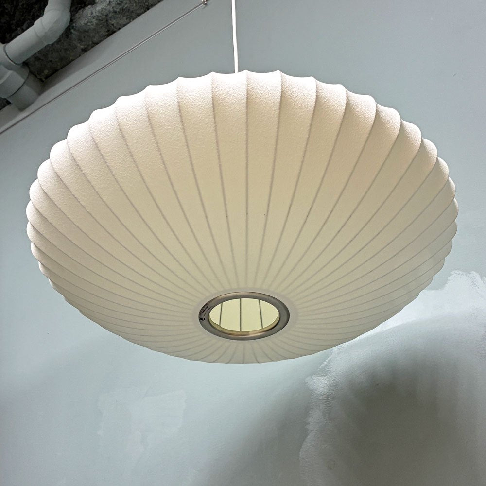 ハーマンミラー Herman Miller バブルランプ NELSON BUBBLE LAMP ソーサーペンダント SAUCER PENDANT M Φ63cm ジョージ・ネルソン 定価￥127,600- ◎