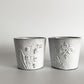 アスティエ・ド・ヴィラット Astier de Villatte フルール Fleurs カップ タンブラー 蝶 スズラン 陶器 フランス B ■