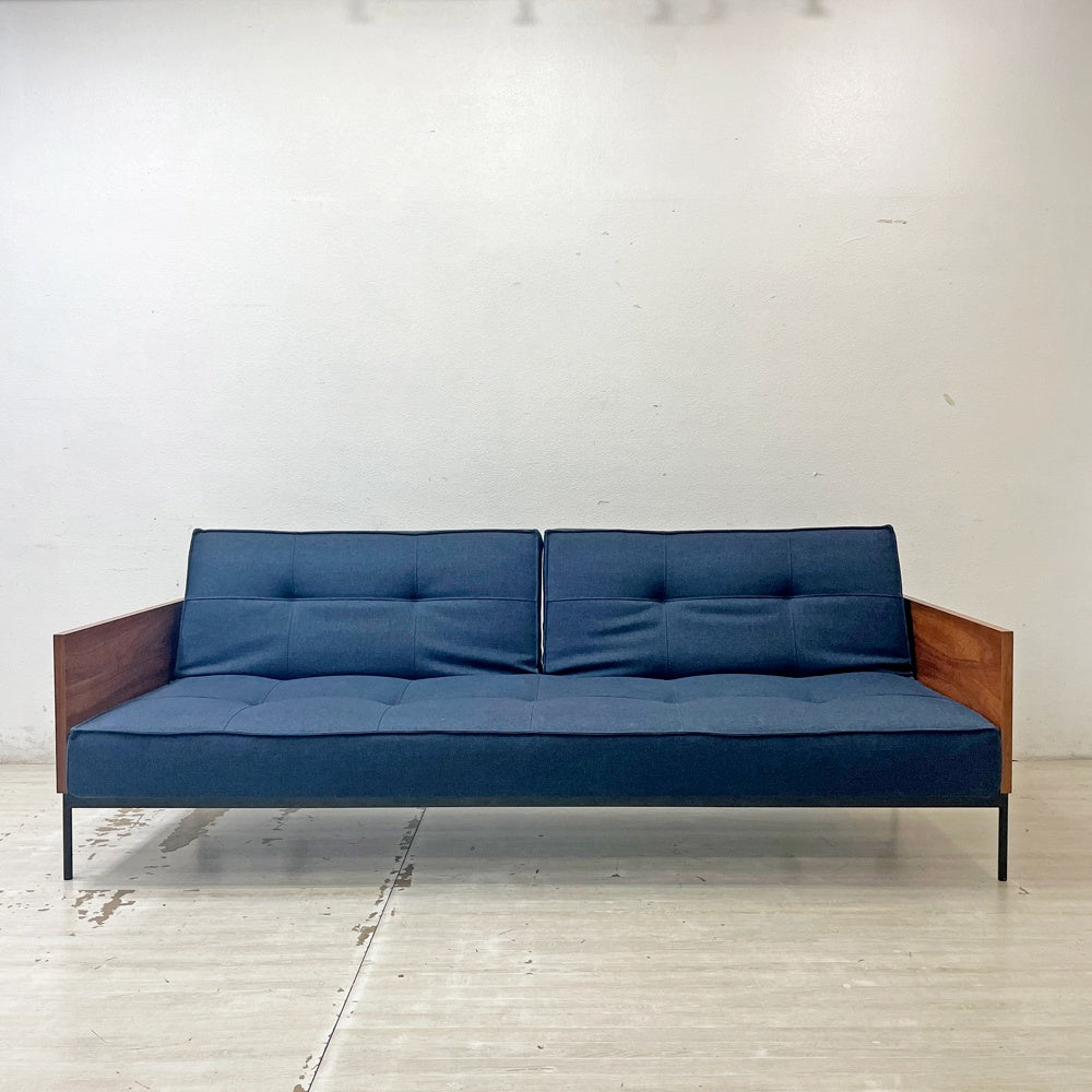 イノベーション・リビング INNOVATION LIVING スプリットバック ラウゲ 3Pリクライニング ソファ SPLITBACK LAUGE SOFA ウォールナット Per Weiss 北欧 ●