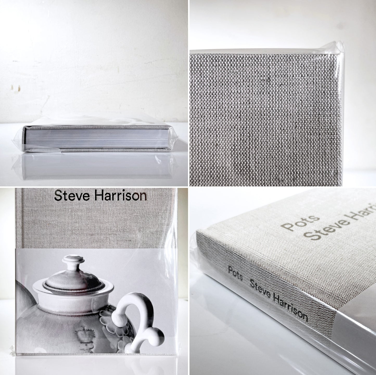 スティーブ・ハリソン Pots Steve Harrison Arts＆Science Book 作品集 256ページ ハードカバー 希少 現代作家 未開封 ■