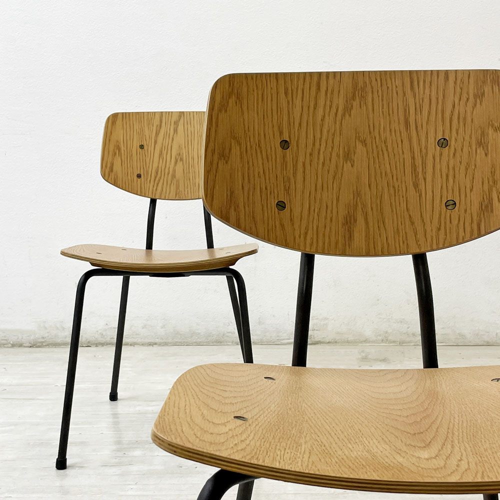 トラックファニチャー TRUCK FURNITURE スット ダイニングチェア SUTTO DINING CHAIR 板座 オーク材 定価：￥ 55,000- A ●
