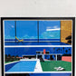 永井博 トロピカルモダン ポスター TROPICAL MODERN POSTER side-B 55.5×77cm 直筆サイン シティポップ 額装品 ●