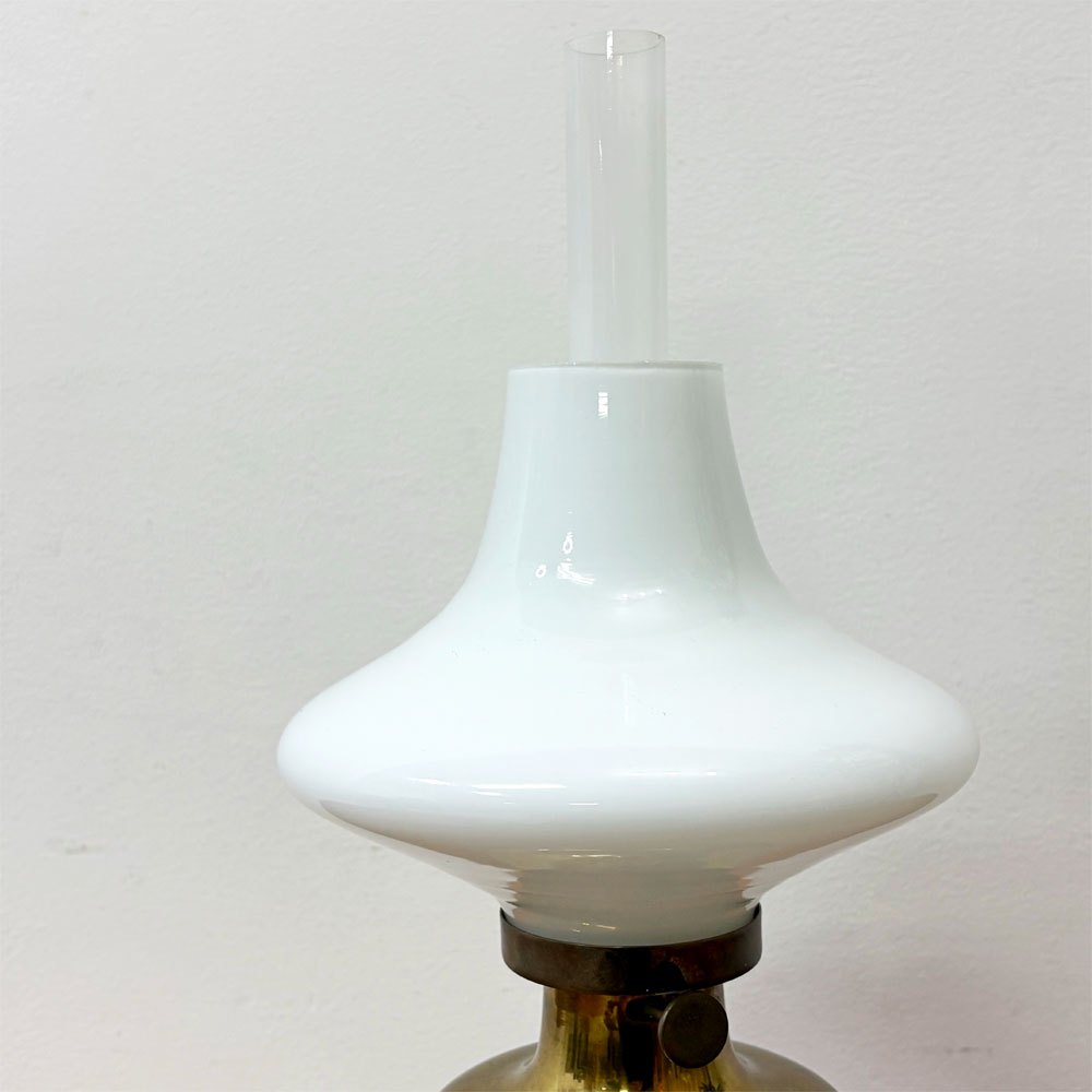 ルイスポールセン Louis Poulsen ペトロネラ Petronella オイルランプ 真鍮 ヘニング・コッペル ビンテージ ジャンク 現状品 ●