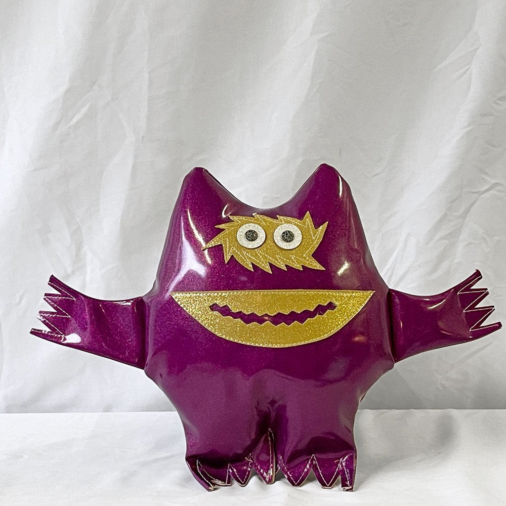 ナウガハイド Naugahyde ナウガモンスター Sサイズ メタリックパープル ラメ アメリカ ユニロイヤル社 US版復刻 ◇