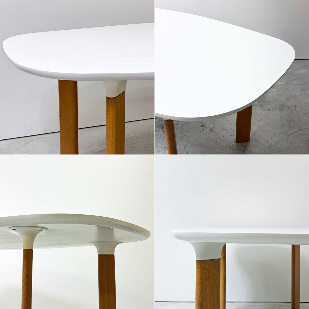 フリッツハンセン Fritz Hansen アナログテーブル Analog JH63 ラミネートトップ オーク無垢材 ダイニングテーブル デンマーク 定価約￥344,080- ●