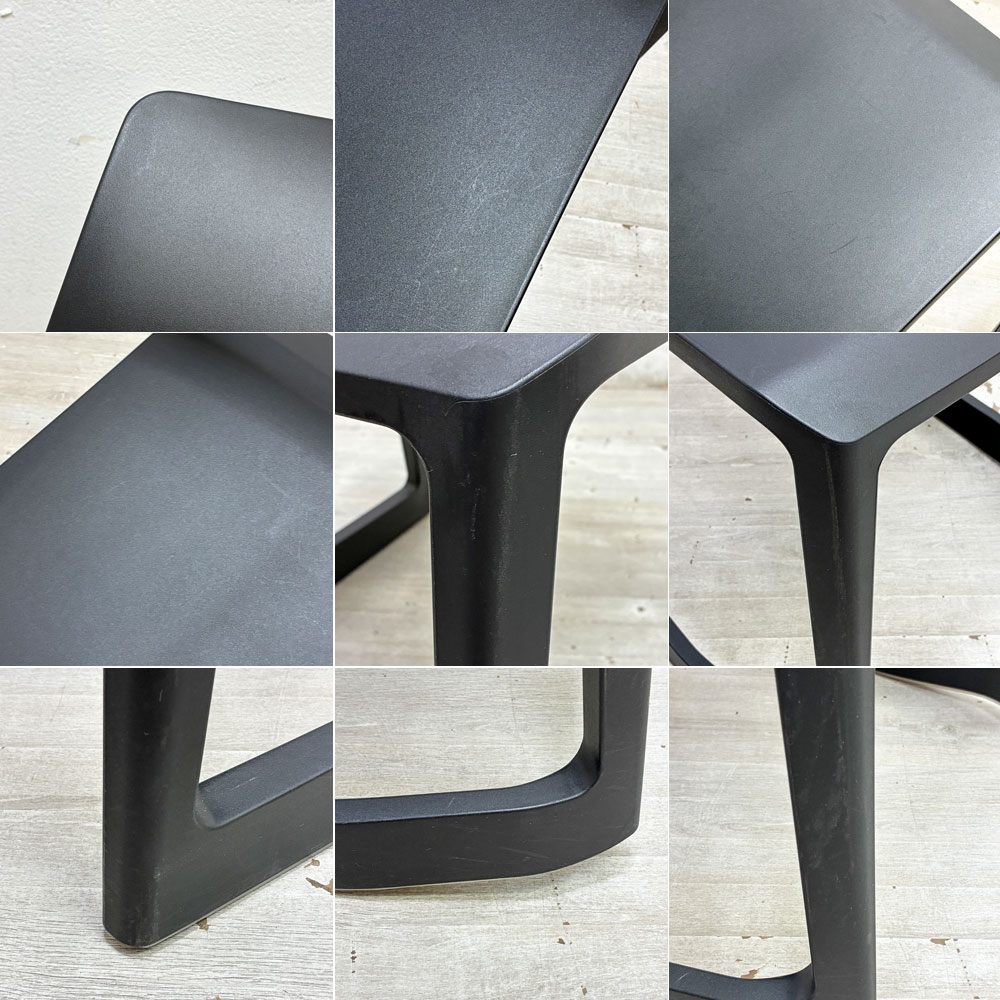 ヴィトラ Vitra ティプトン Tip Ton ワークチェア ダイニングチェア デスクチェア ブラック スタッキング チルト機能 定価￥42,900- B ●