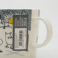 アラビア ARABIA ムーミンマグ MOOMIN ミスターブリスクと一緒にスキー 2014年 冬限定 フィンランド 北欧食器 ●