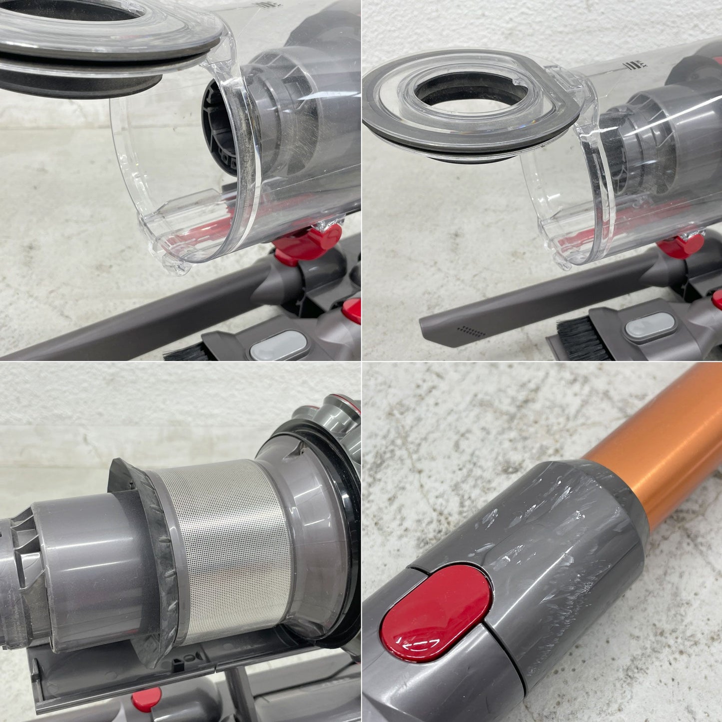 ダイソン dyson コードレス サイクロン式クリーナー v10 Fluffy sv12 充電式 パワーブラシ 本体重量約2.5㎏ 動作確認済 〓