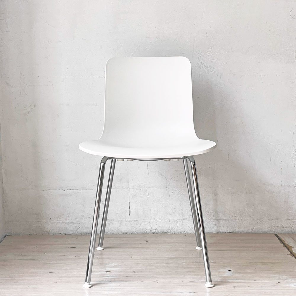 ヴィトラ vitra ハル チューブ HAL Tube サイドチェア ダイニングチェア ホワイト パウダーコート 屋外使用可 ジャスパー・モリソン A ★