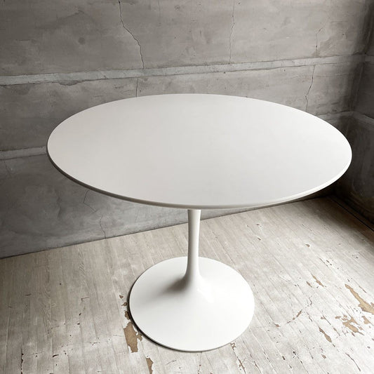 ノル ノール Knoll サーリネンコレクション Saarinen Collection チューリップ ラウンド ダイニングテーブル Φ91cm ホワイトラミネート エーロ・サーリネン ミッドセンチュリー 参考定価¥521,400-♪