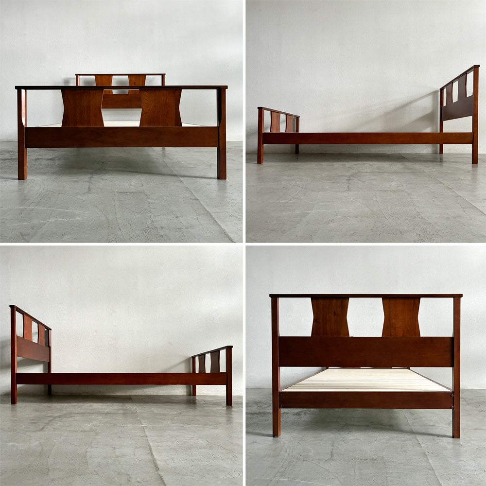 アクメファニチャー ACME Furniture ブルックス ベッド BROOKS BED セミダブルサイズ ベッドフレーム 参考価格約8.9万円 USビンテージスタイル ミッドセンチュリーモダンテイスト jsF ジャーナルスタンダード 〓