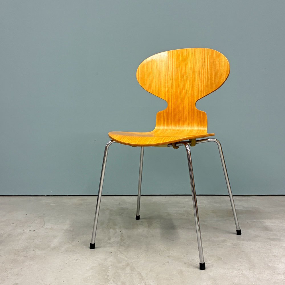フリッツハンセン Fritz Hansen 3101 アリンコチェア アントチェア 4本脚 ナチュラルビーチ ラッカー仕上げ アルネ・ヤコブセン I ◎