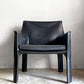 カッシーナ Cassina 414 CAB キャブチェア ラウンジチェア アームチェア 1シーター 本革 マリオ・ベリーニ 参考価格約65万 ■