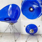 カルテル Kartell エロエス ERO S ダイニングチェア コバルト 4本脚 フィリップ・スタルク スペースエイジ イタリア 参考定価￥93,400- 廃盤 ★