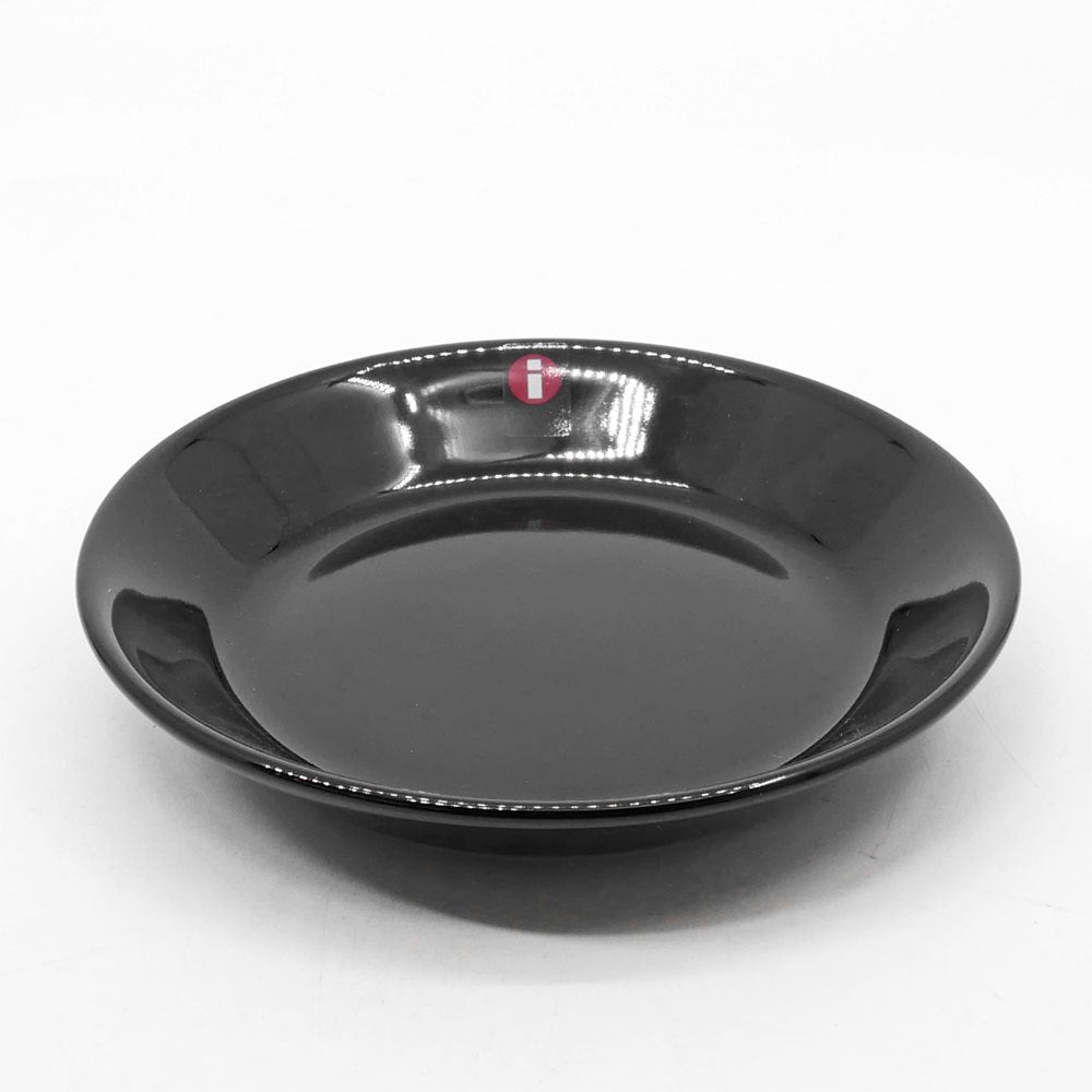 イッタラ iittala ティーマ TEEMA プレート 12cm 2枚セット ブラック カイ・フランク Kaj Franck フィンランド 北欧食器 未使用品 ●