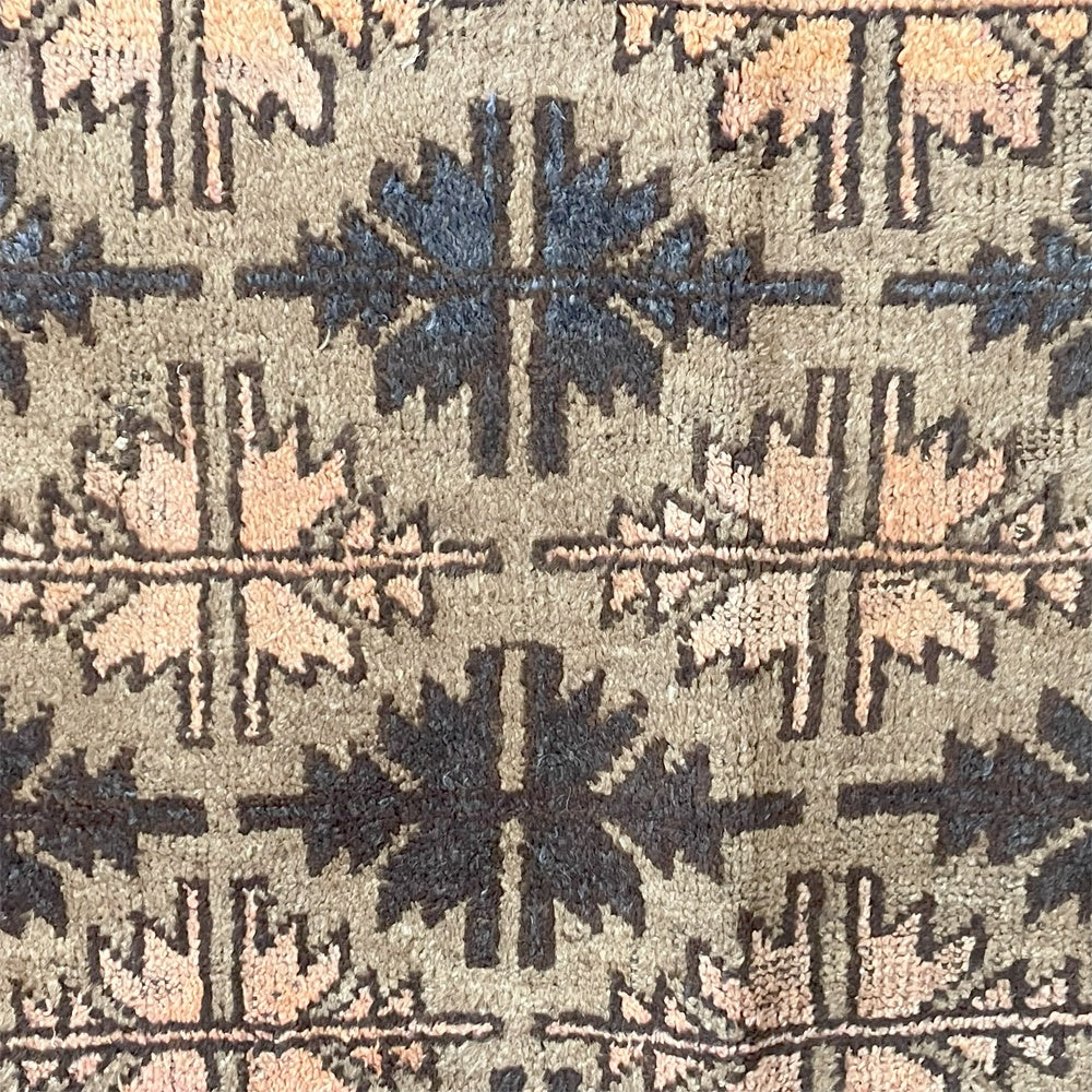 バハル Bahr ビンテージ 手織 タイマニ ラグ Vintage Taimani rug アフガニスタン 60's ウール Wool チナール トライバルラグ ★