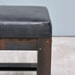 イデー IDEE アイアン スツール  IRON STOOL レザー 焼鋼 店舗什器 インダストリアルデザイン 特注品 B ◎