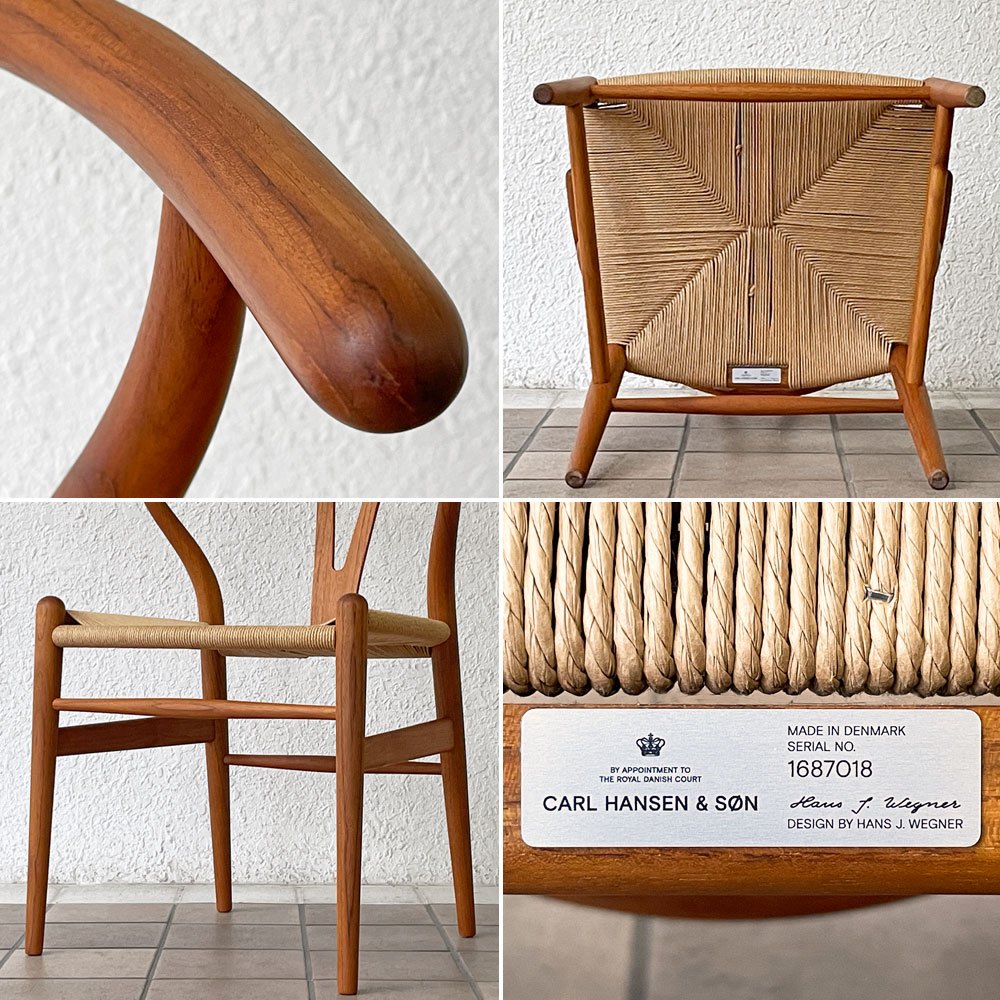 カールハンセン＆サン Carl Hansen & Son CH24 Yチェア オイルフィニッシュ ハンス・J・ウェグナー チーク材 北欧家具 販売終了品 ◇