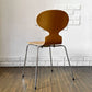 フリッツハンセン Fritz Hansen 3101 アリンコチェア アントチェア 4本脚 ナチュラルビーチ ラッカー仕上げ フェルトグライズ アルネ・ヤコブセン A ◎