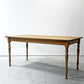 クラッシュゲート CRASH GATE ノットアンティークス Knot antiques キリン KIRIN ダイニングテーブル オーク材  W160cm アンティーク調 クラシカル 展示品 ●